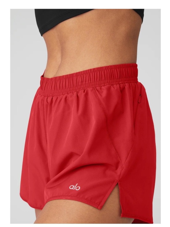 ALO Yoga Pants - ALO Yoga Women's Red Shorts
